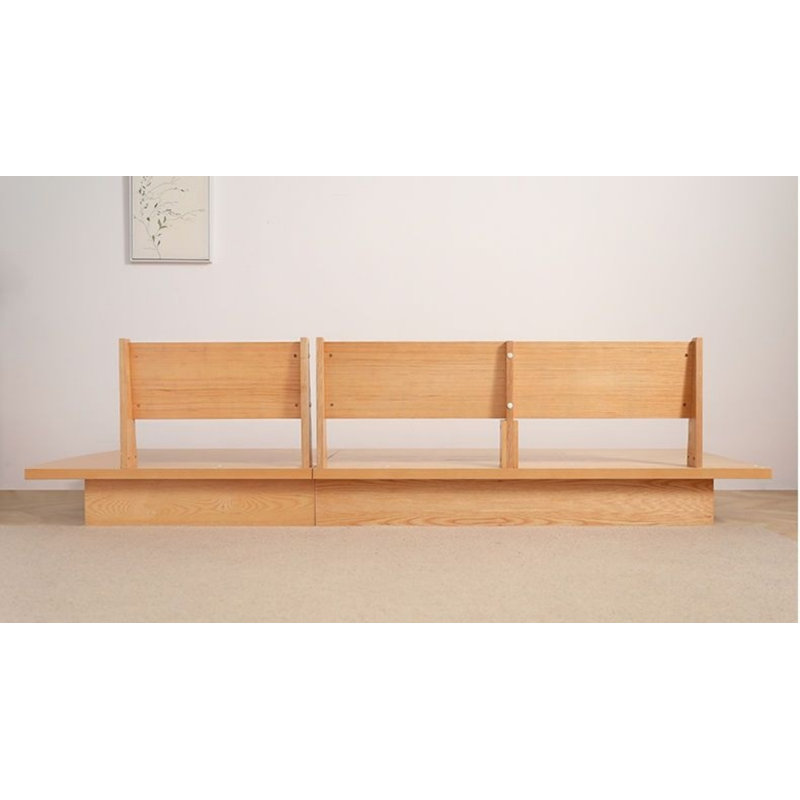 Canapé japonais, 3, H 33,46 po x l 94,49 po x P 33,46 po