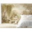 Papier peint paysage asiatique, pagode, pavillon, grues-385964453-385964455