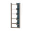 Bibliothèque géométrique Sinquefield H 64,17 "x l 23,82"-767282652