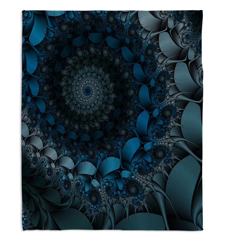  Couverture douce en sherpa, 51 po x 60 po, Bleu pâle