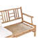 Catriona Solid Wood 4 - Person Seating Group with Cushions