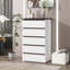 Commode 5 tiroirs pour chambre à coucher, commode à tiroirs moderne, commode de rangement