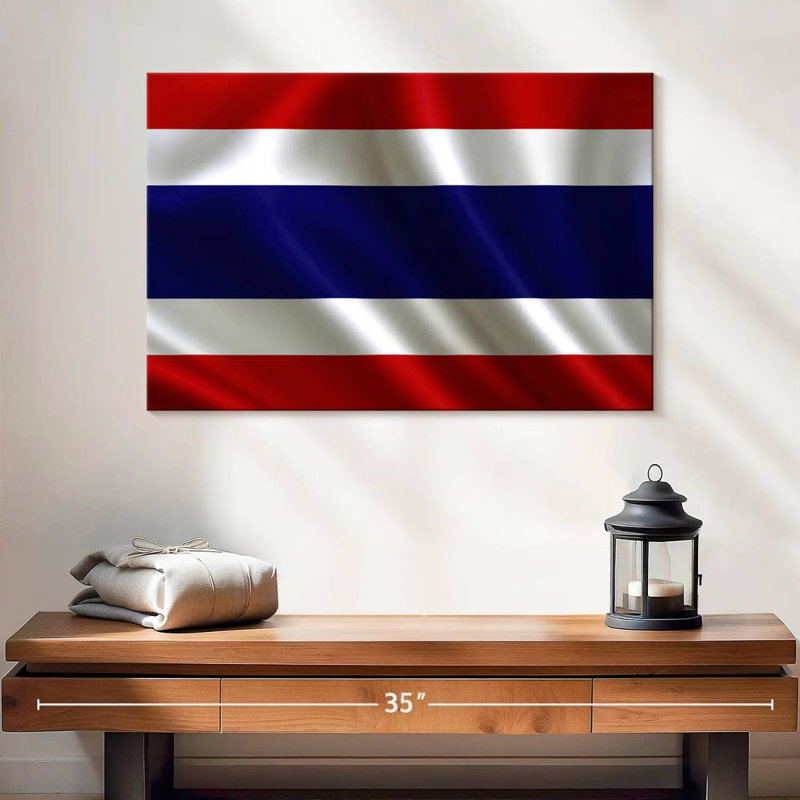 Drapeau de la Thaïlande, H 16 po x l 24 po