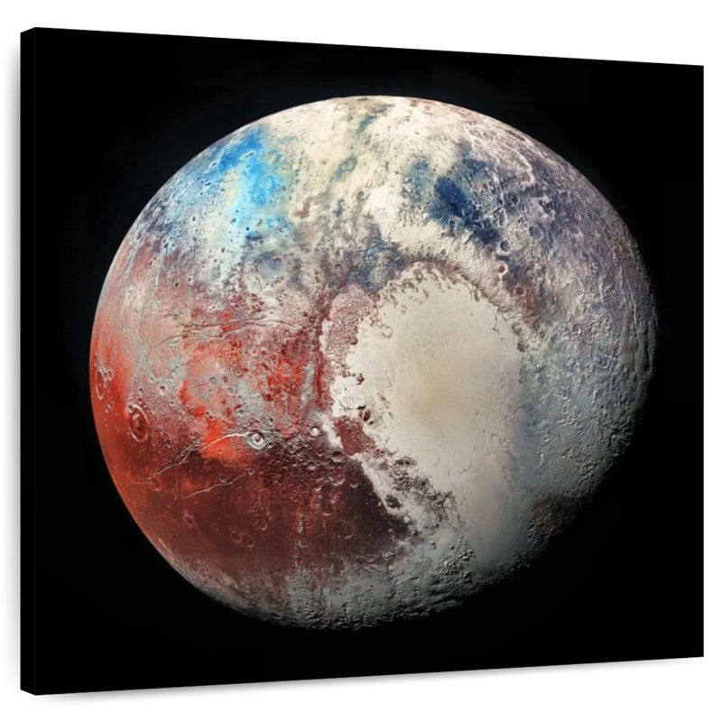 Colours Of Pluto, 16" H x 16" W