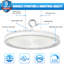 Lumière à intensité variable ronde haute baie 150W / 120W / 90W watts réglable 4500K / 5000K / 5700K 3CCT  