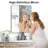 Bathroom Mirror with Tempered Glass and Aluminum Alloy Frame, French Cleat Mounted Rectangle Vanity Wall Mirror for Over Sink, Hangs Horizontally or Vertically.-1278802533-1277481276