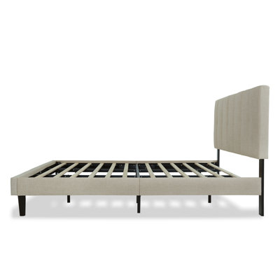 Dajai Upholstered Unfinished Platform Bed