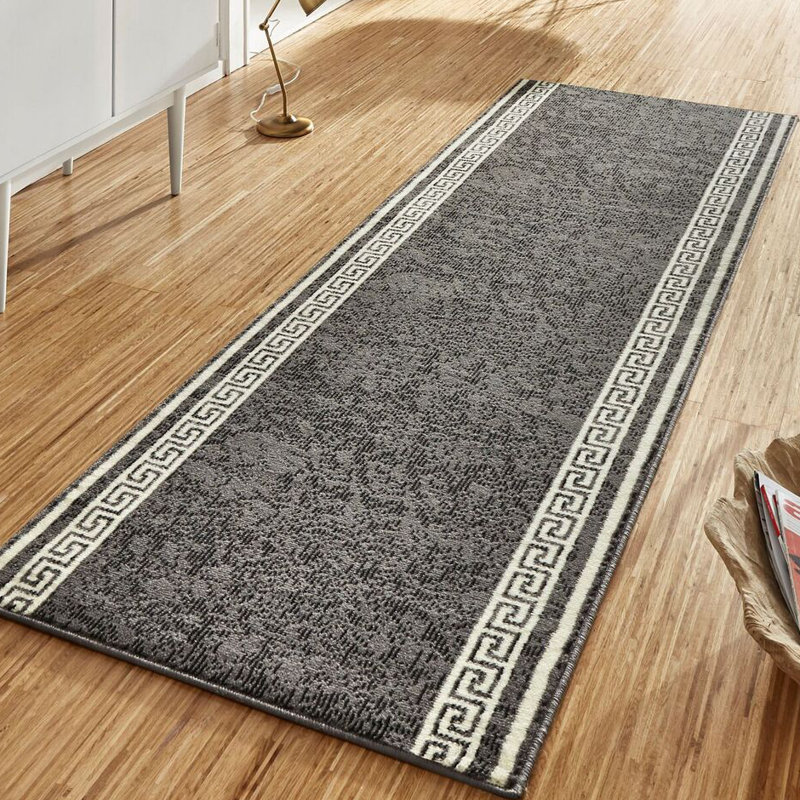 Basic Grey Rug, Runner 80 x 200cm