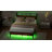 Bed Frame with Storage Headboard, Metal Platform Bed Frame, LED Lights and Charging Station-1080243164-1099755934-1105129900