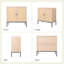 Buffet 32 "avec rotin