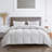 Serta Super Soft 233 Thread Count White Goose Feather And Down Fiber Comforter By Serta Light Warmth Twin-143913339