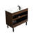 Valdren 36" Freestanding Vanity with Integrated Ceramic Basin, Walnut-1129335152-1139921606