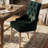 Button-tufted Wing Back Upholstered Dining Chair Side Chair (set Of 6)-118609679-118346895