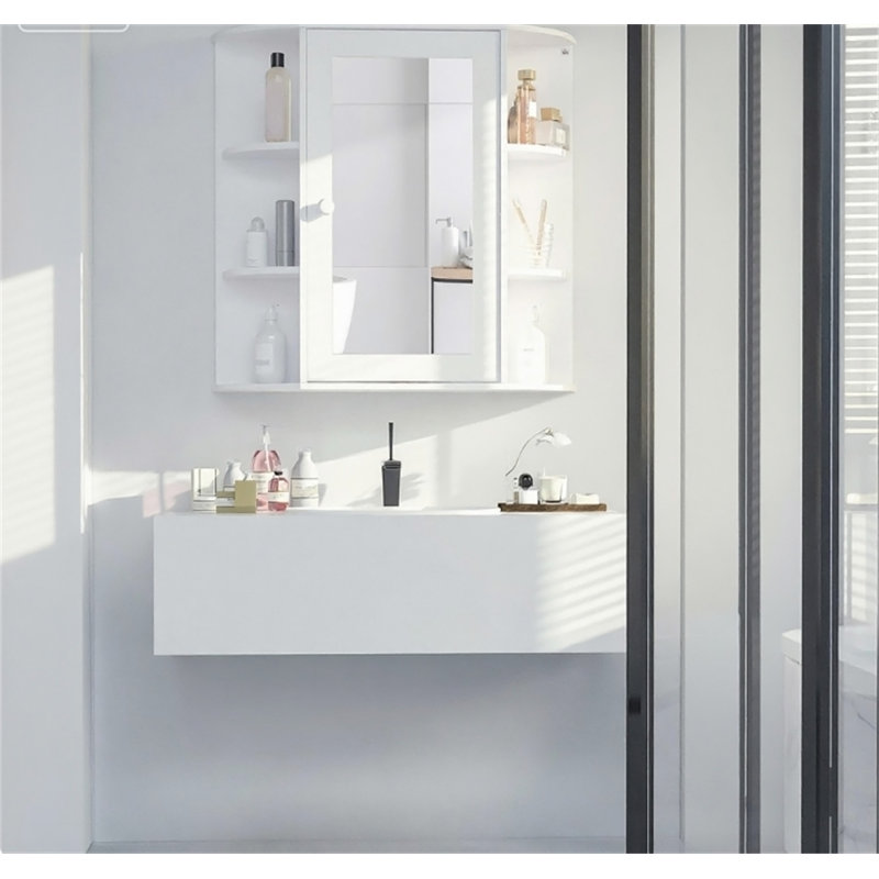 Armoire à pharmacie de salle de bain avec miroir