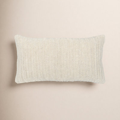 Dalenna Linen Lumbar Throw Pillow