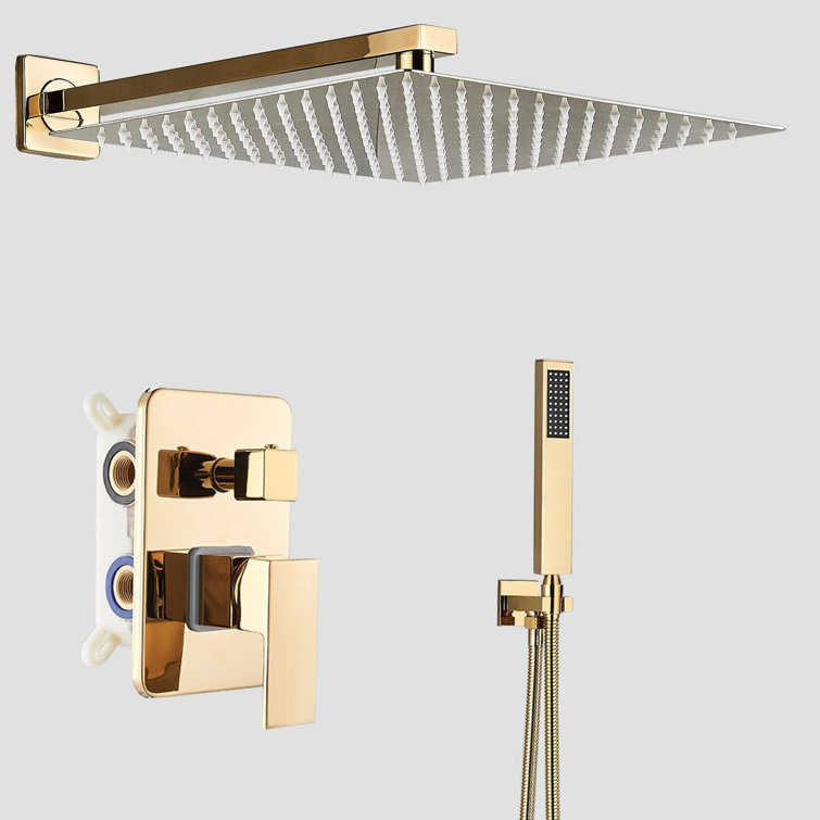 Système de douche complet avec valve brute