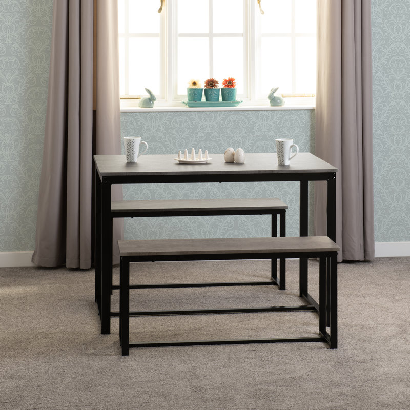 Mylena 4 - Person Dining Set, Stone