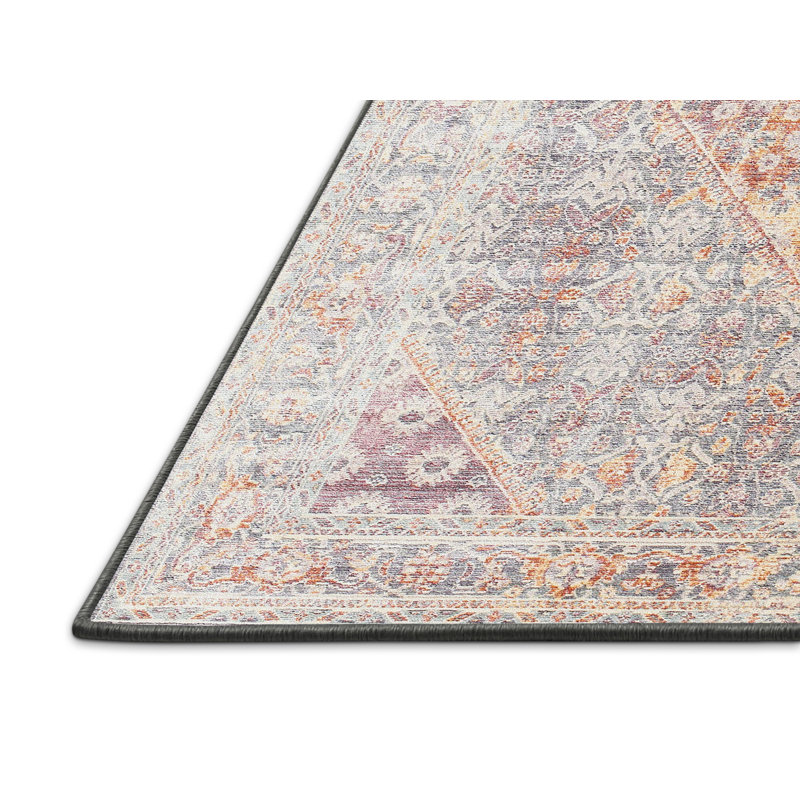 Tapis brun/blanc cassé traditionnel, Rectangle 2 pi x 3 pi