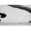 Tapis abstrait noir / argent Linnea-32557510
