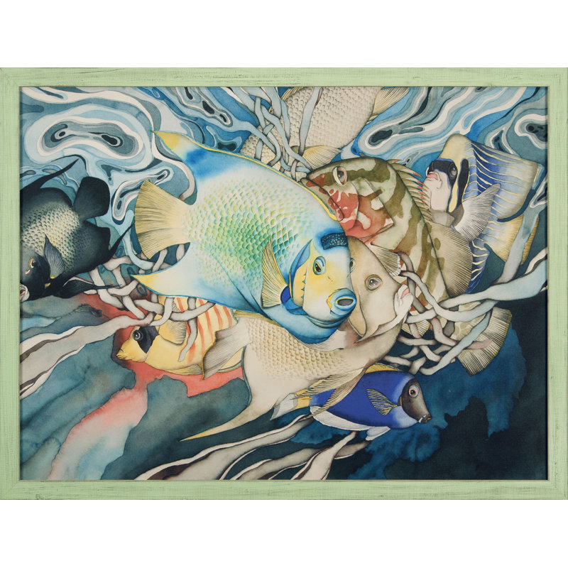 « two angess from céleste », impression encadrée