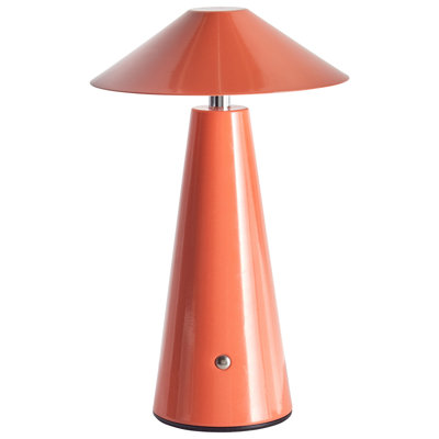 Wireless LED Table Lamp APAYAO With Dimmer Metal Blue