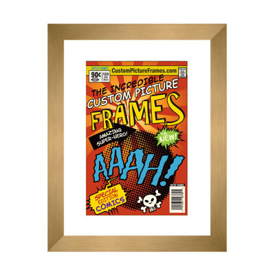 Wood Picture Frame with Mat