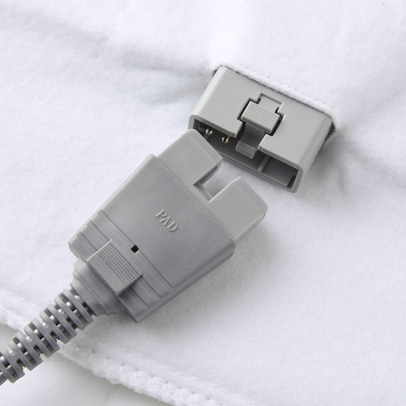 Cotton Blend Heated Mattress Pad, Queen