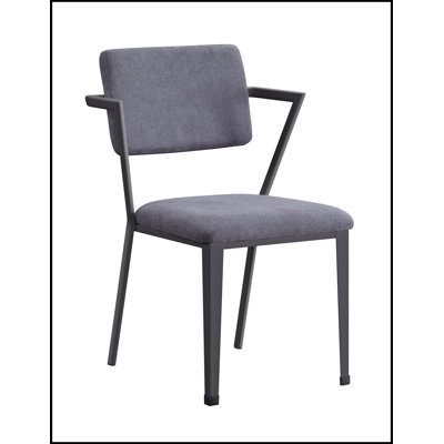 Cargo Fabric & Gunmetal Finish Office Chair