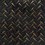 Vara Polished Marble And Brass Mosaic-640500535