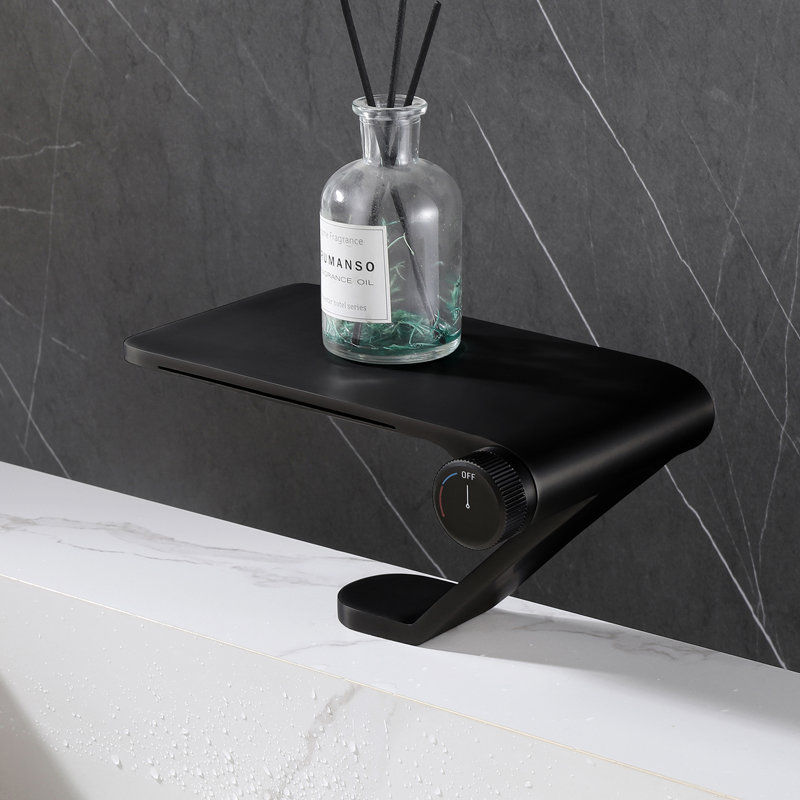 Single-Hole Single-handle Bathroom Faucet, Matte Black