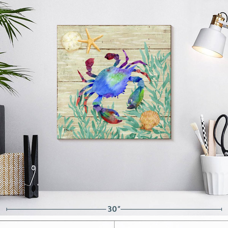 Brampt Seagrove Crab I, 16" H x 16" W