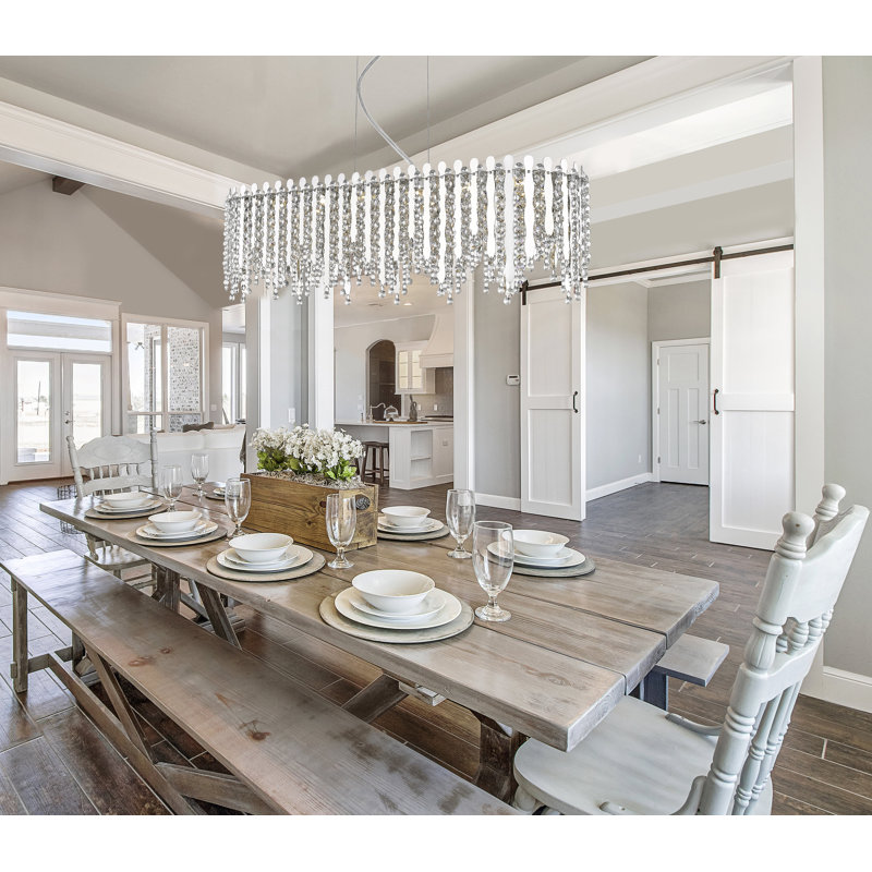 Rubenstein 6 - Light LED Crystal Pendant