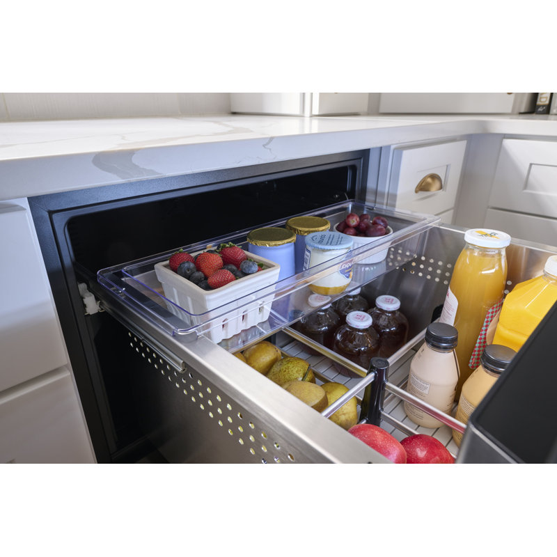 Zephyr Presrv 24" Built-In Stainless Steel Dual Zone Refrigerator Freezer Drawers