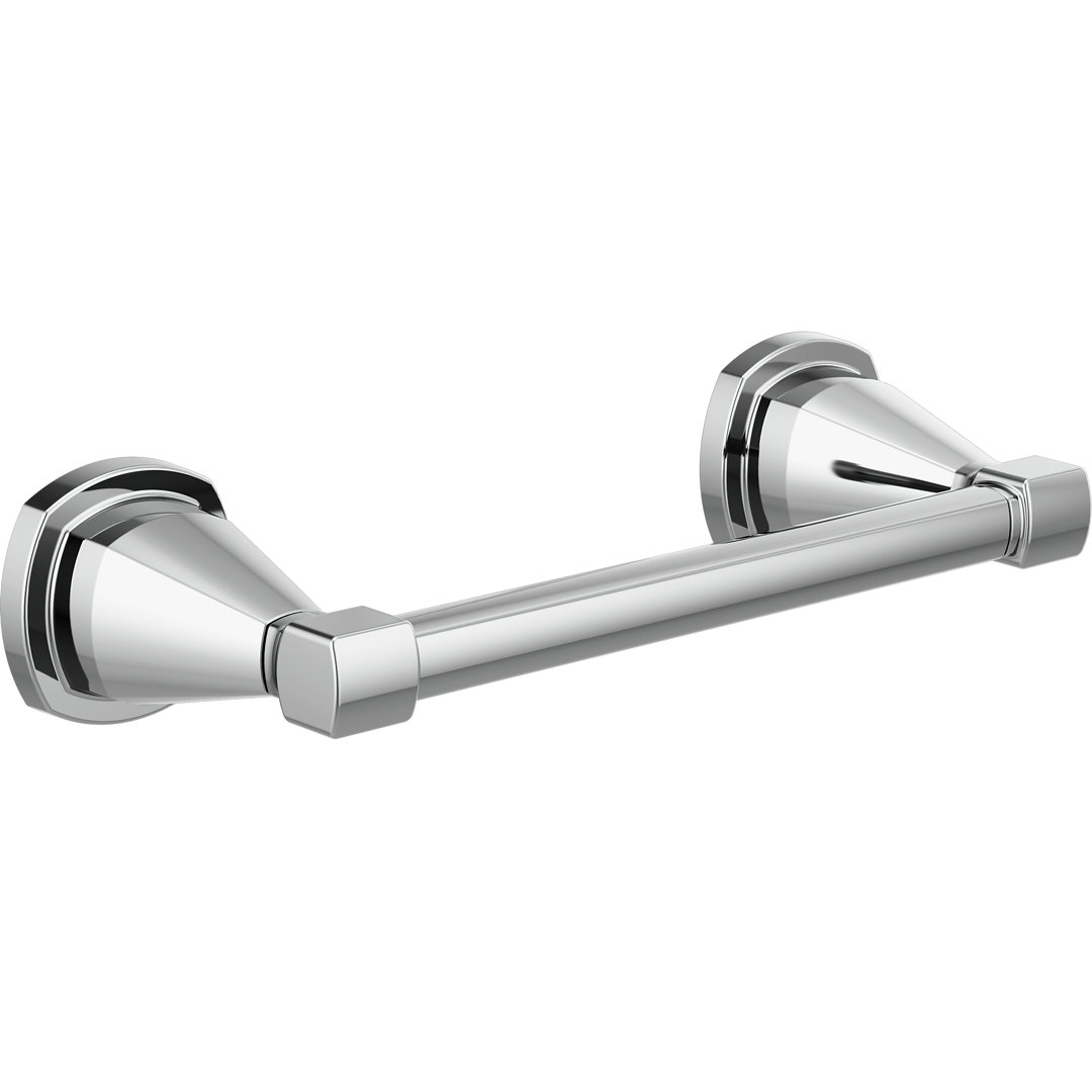 Stryke Wall Mount Pivot Arm Toilet Paper Holder Bath Hardware Accessory Delta 