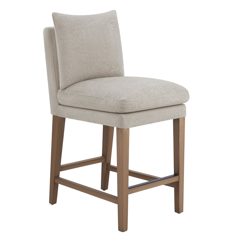 Tabouret de comptoir rembourré Brinley, Chenille Milo