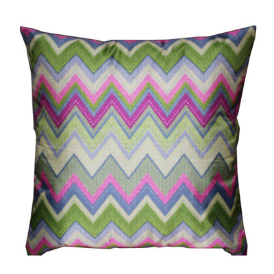 Guifarro Chevron Square Throw Pillow Cover