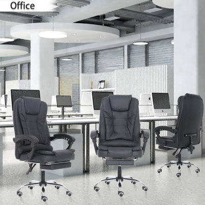 High Backrest Two-Point Massage Ergonomics Office Chair