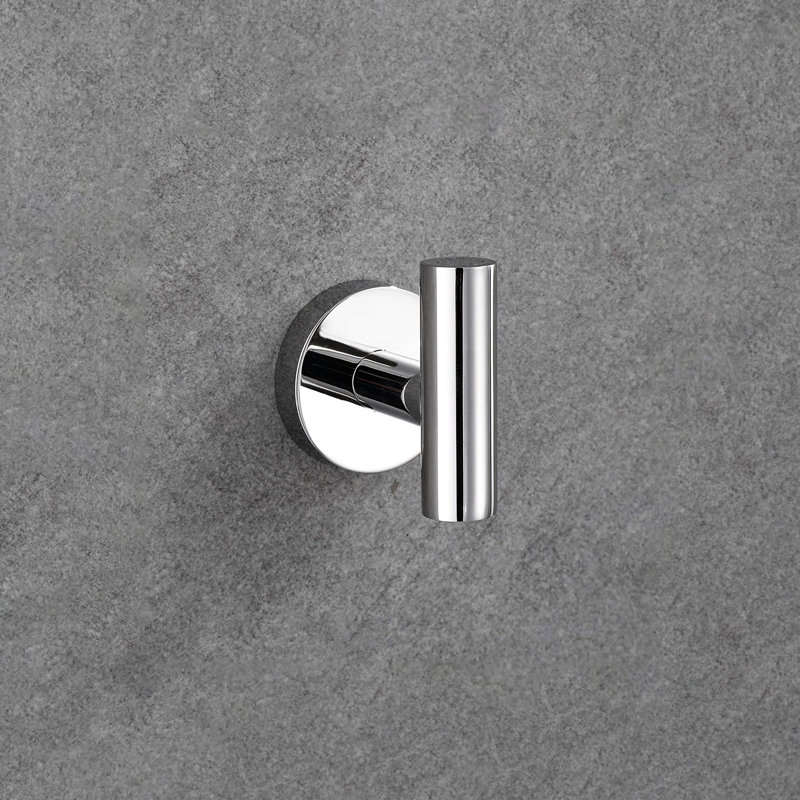 Wall Mount 5 Piece Bathroom Towel Rack In Aluminium - Modern Look For Kitchen, Rust, Quick Install For Bathroom, Bedroom, Laundry, Kitchen Installation