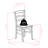 Kota Solid Wood Top Dining Set