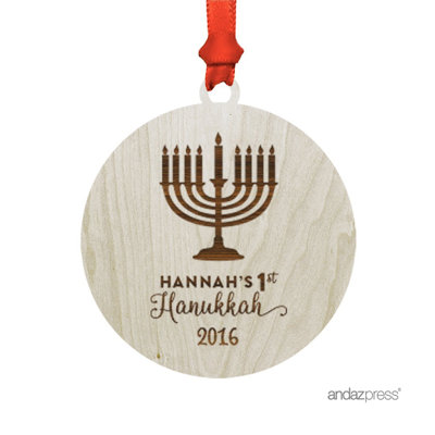 Wood Holiday Shaped Ornament
