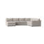Canapé modulaire rembourré 3 pièces Cecelia-216534138-216534203