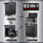 5 Drawers Rolling Tool Chest , 2-in-1 Detachable Metal Tool Cabinet with Lockable Wheels-1095818532