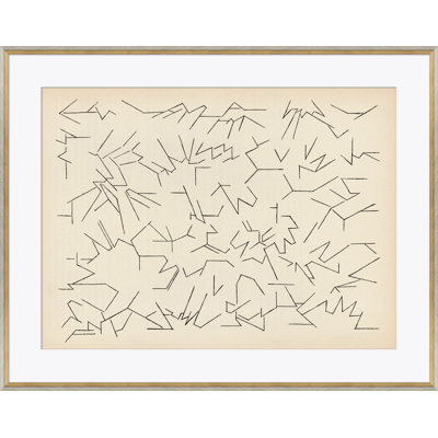«Fracture I» par Carrier and Company Art - impression encadrée sur papier