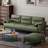 Imelda 83'' Faux Leather Upholstered Square Arm Sofa-1388015376