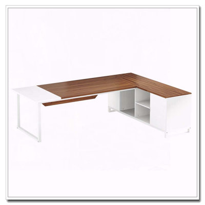 Bureau de direction avec classeur et tablettes