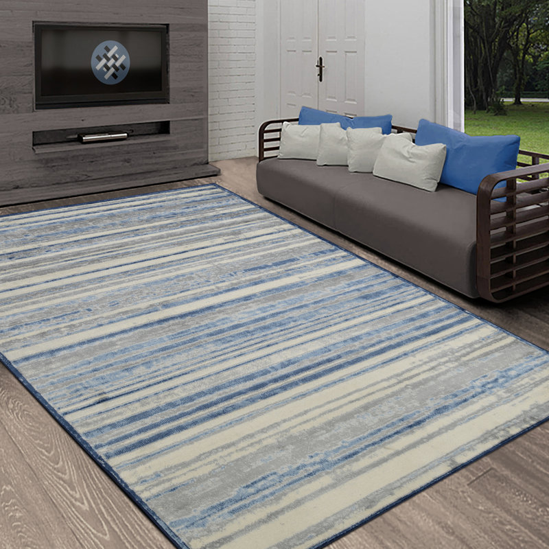 Leggett Striped Indoor Rug, Rectangle 8' x 10'