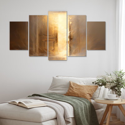 Yeadon - Farmhouse Door Wall Art 5 Piece
