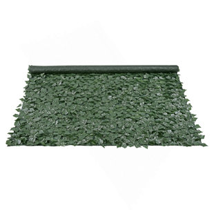 Ivy Privacy Fence, Artificial Green Wall Screen, Greenery Ivy Fence With Mesh Cloth Backing And Strengthened Joint, Faux Hedges Vine Leaf Decoration For Outdoor Garden, Yard, Balcony