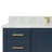 Flynt 55'' Single Bathroom Vanity with Carrara Marble Top-64627199