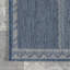 Tapis intérieur / extérieur bleu Achyut Southwestern-353641970